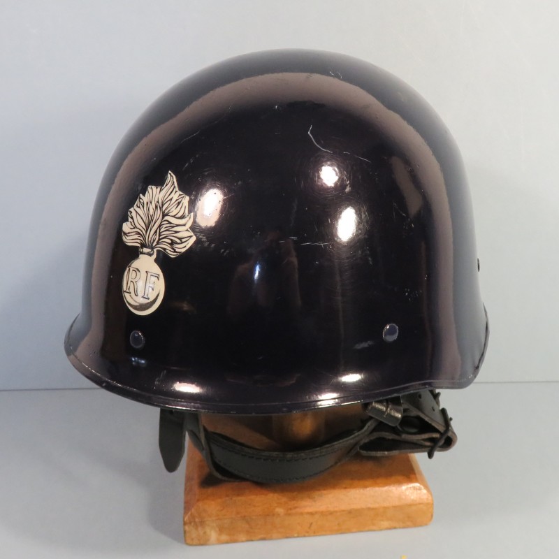 CASQUE F1 GENDARMERIE NATIONALE GRENADE PHOSPHORESSENTE FABRICATION DUNOIS GALLET 1992